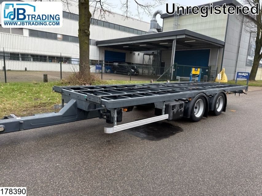 Lecitrailer Middenas Unregistered, Certificate of conformity CE present