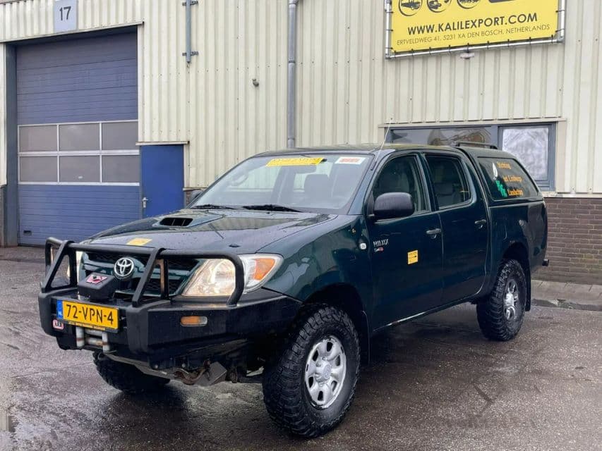 Toyota Hilux D-4D 4X4 DOUBLE CAB winch NL Car TUV Valid Good Condition