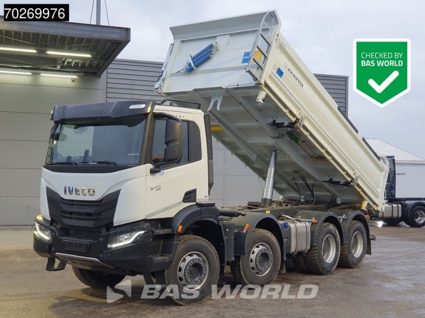 Iveco X-Way 480 8X4 NEW! 3-Seiten KH-Kipper Retarder Big-Axle Steelsuspension Euro 6