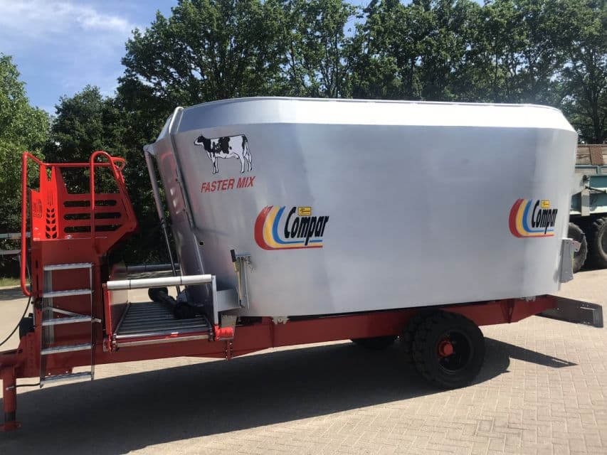 Compar Faster mix 22 m3 mengwagen