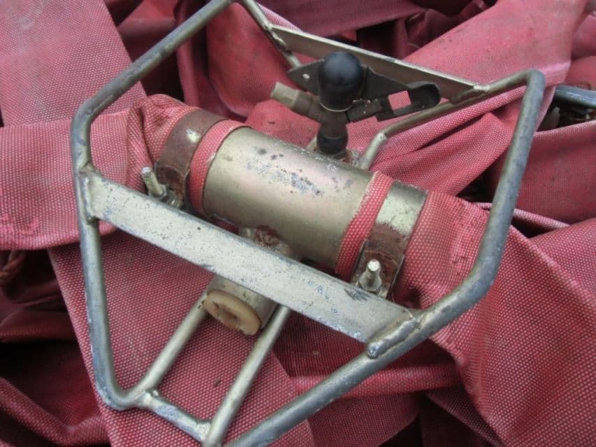 Opklapbare sproeiers