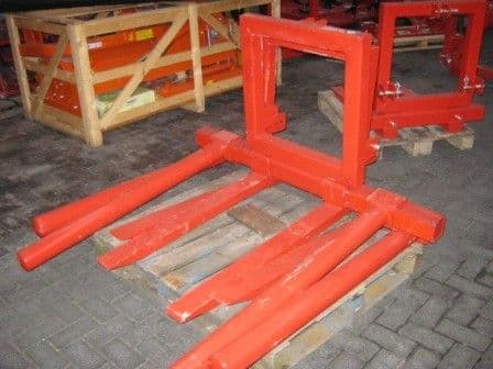 Combi balendrager en palletvork