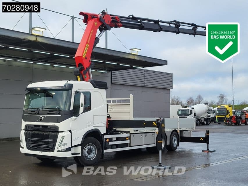 Volvo FM 500 6X2 NEW! Palfinger PK41002 EH-E Kran Crane Lift-Lenk Asche Axle Euro 6