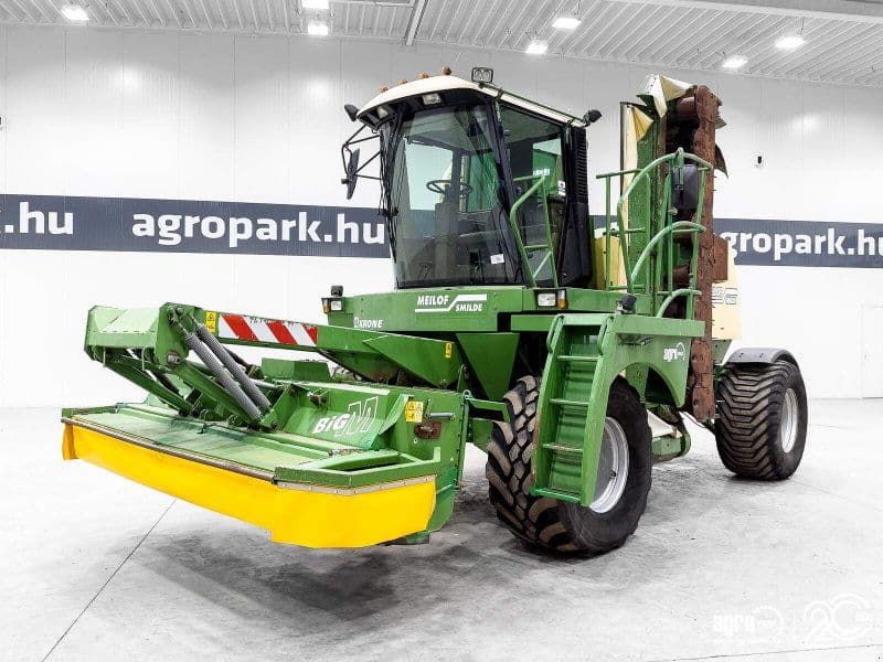 Krone BIG M 419-83 9,1 m working width, air conditioning, 40 km/h hydr