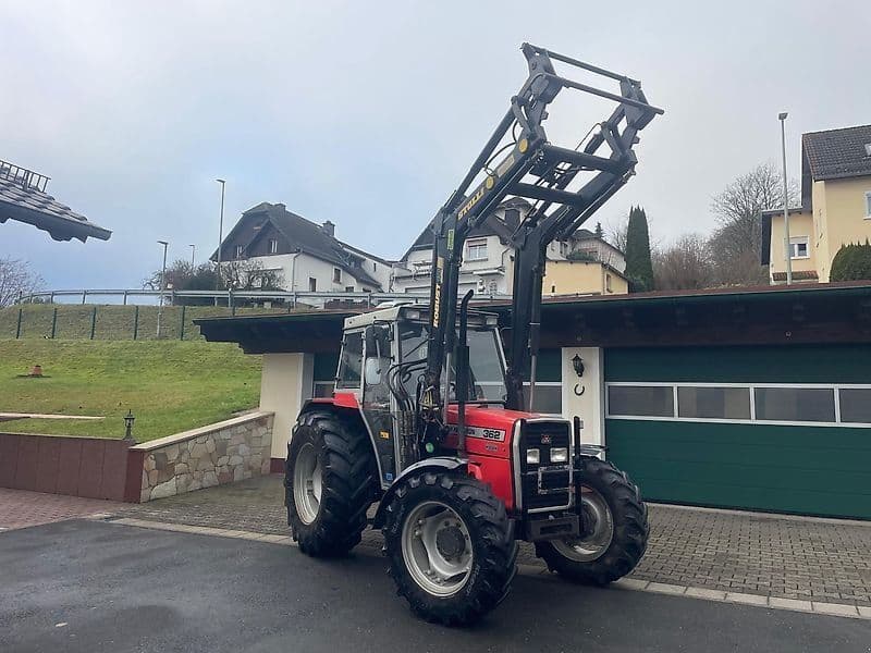 Massey Ferguson 362 A Allradschlepper mit Frontlader 40 km/h Niedrigkabin