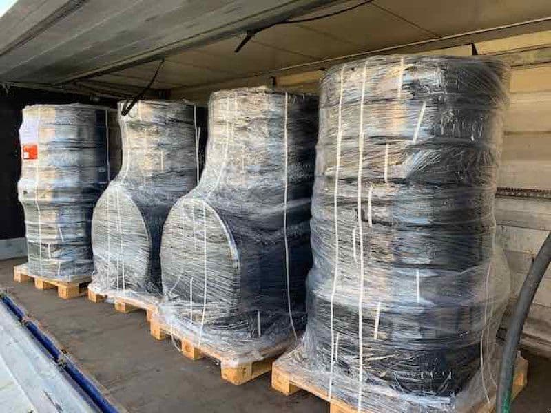 Voratek Flachschlauch 102mm gummiert