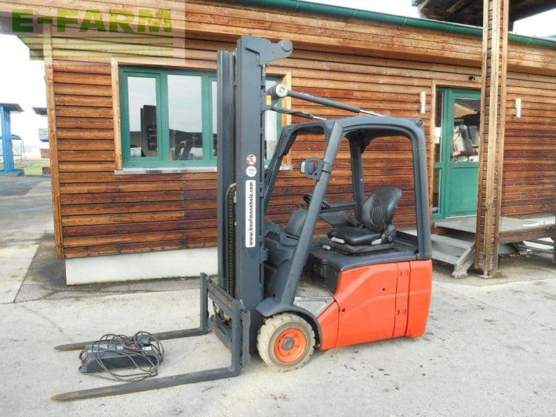 Linde e14-00 triplex 5,5m + ss ( batt. 2021 )