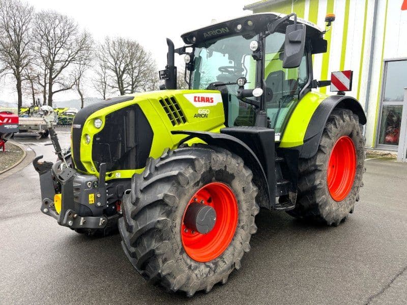Claas ARION 660 CMATIC CEBIS, FKH + FZW, nur 1.952 h !