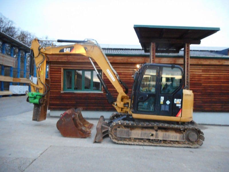 Cat 308ECR ( 8.330kg ) POWERTILT, hydr. SW, 4 Löffel
