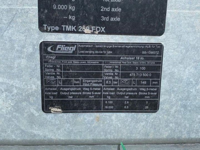 Fliegl 269 FOX