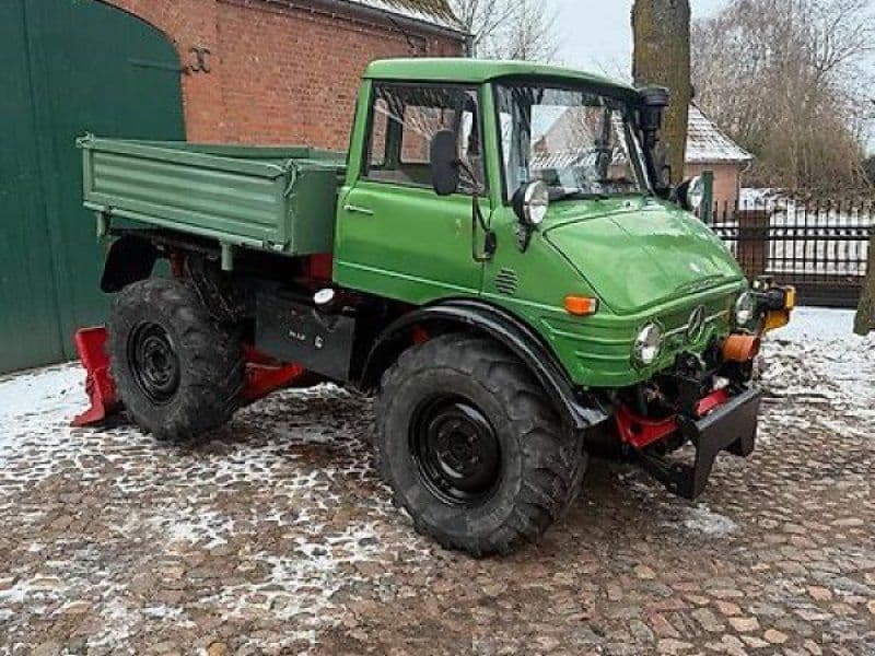 Mercedes-Benz 406 Forst Seilwinde Werner Funk Bj. 77 TÜV Kipper Zapfwell