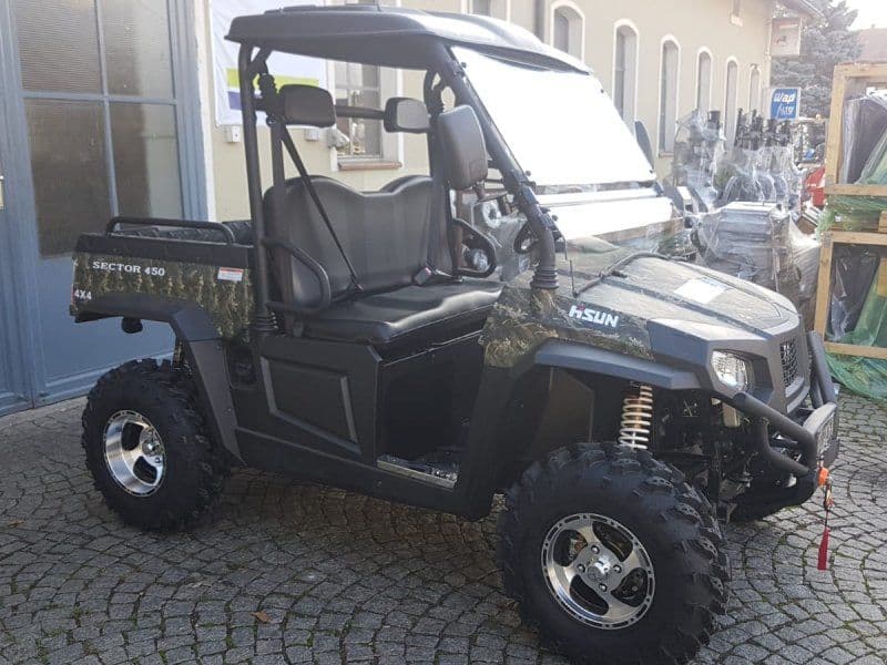 Hisun Sector 450 Allrad 4x4 + Differenzial-Sperre + Straßenzulassung U