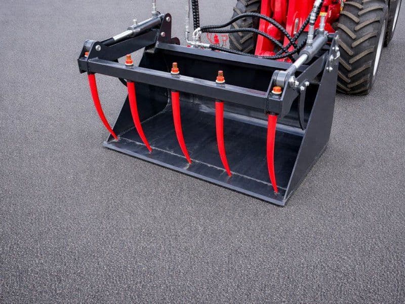 Krokodilschaufel mit 5 Zähne