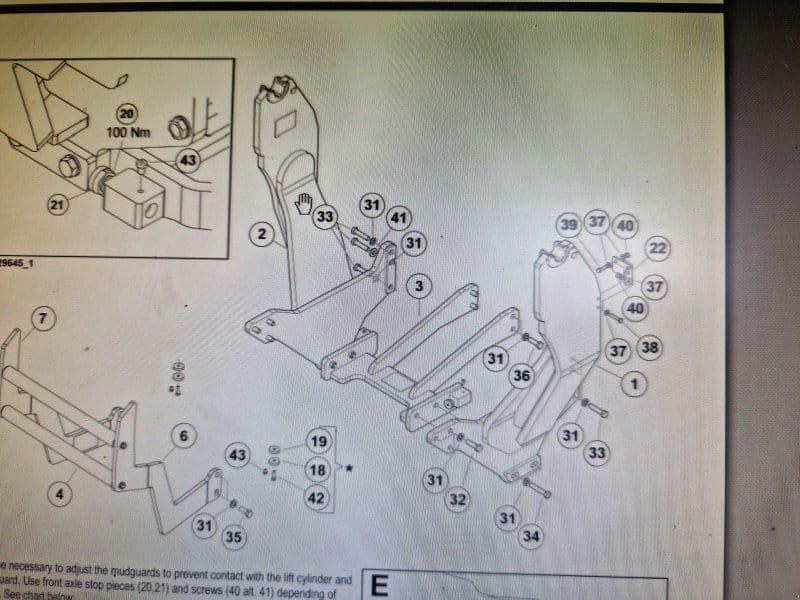 Quicke Frontladerkonsole für MF 5710 bis 5712 Global  (