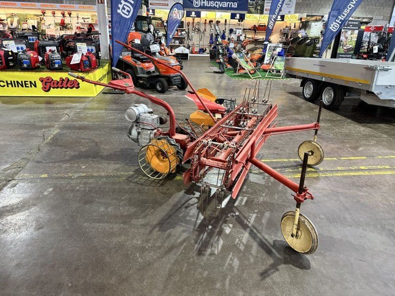 Aebi AM 7 Motormäher mit Fingerbalken und Bandrechen