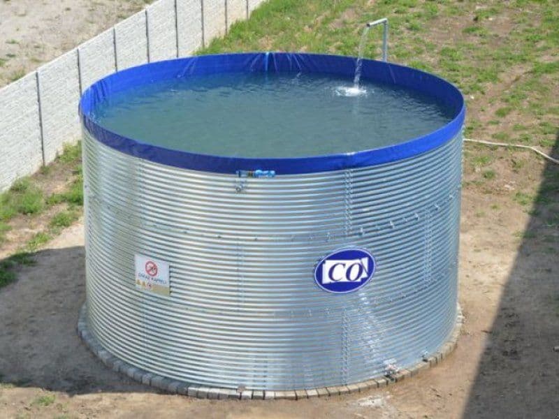 Conpexim 160 m³ Wasserspeicher H4,7 m DM 6,7 m