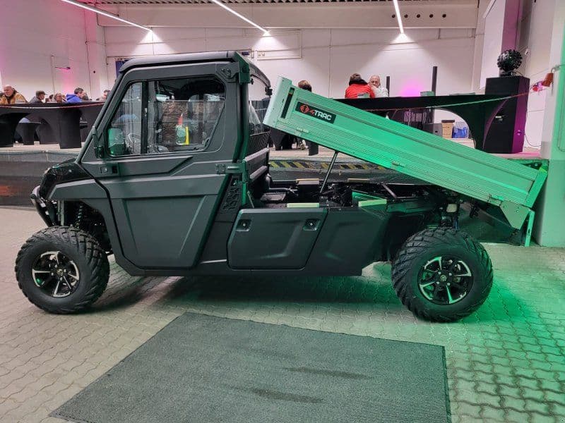 4TRAC Odes PRO XL 1000 ABS Lange Alu Ladefläche hydraulisch, Allrad Ne