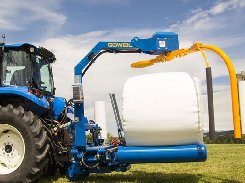 Göweil Rund G1015 mit Ballenaufsteller