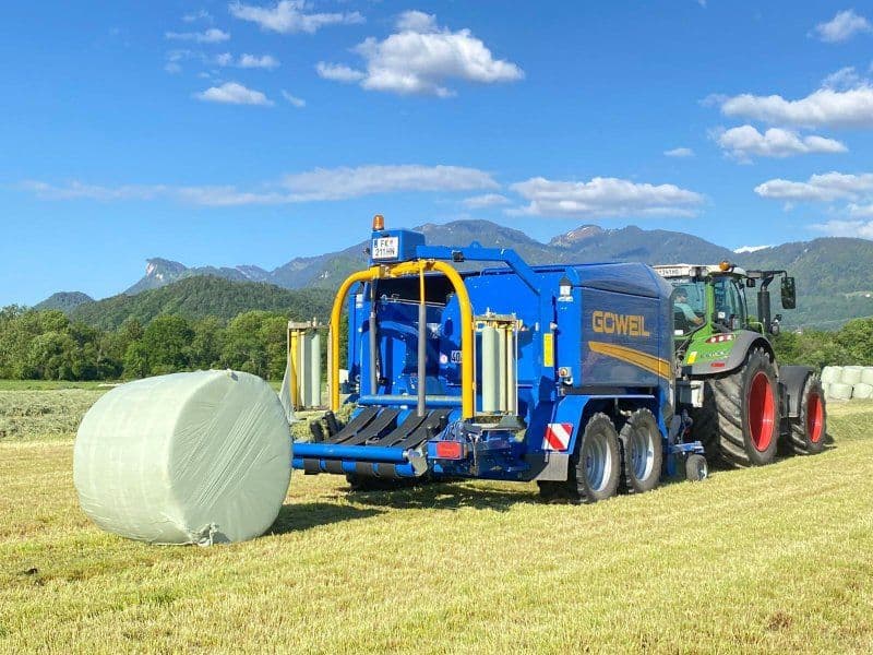 Göweil Rundballenpresse Kombi G1 Neuwertig