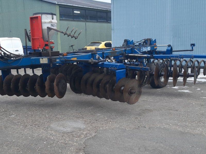Dalbo 4,5m MAXI-DISC m/el-spreder og spiralvalse