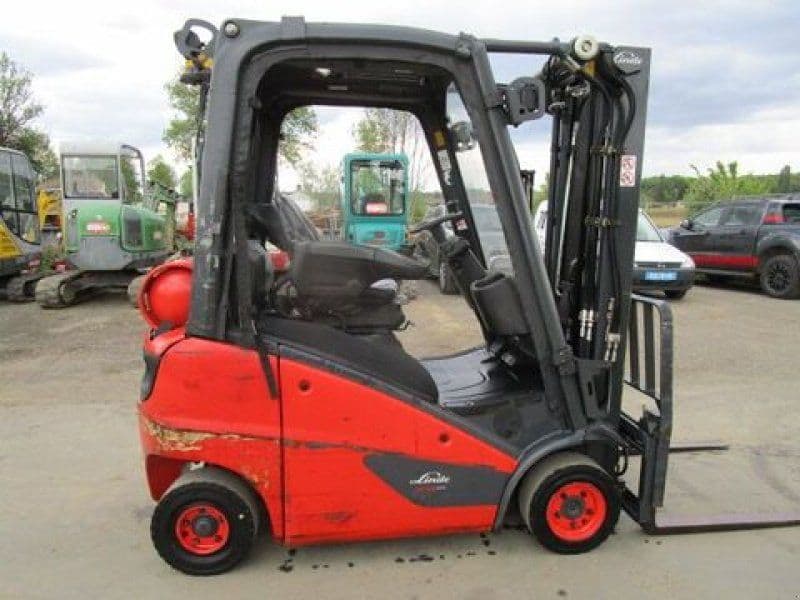 Linde H14T-01 Tripl-FH 4,60m + Seitenschieber