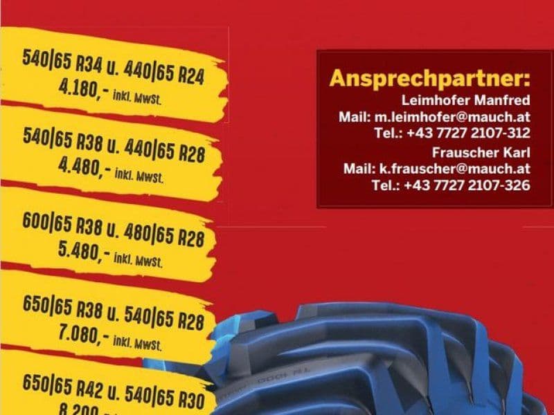 Trelleborg Mauch Reifenaktion