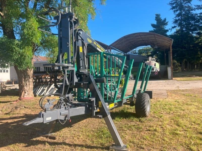 Oehler HOLZRÜCKEWAGEN OL EHK 80 +KRAN