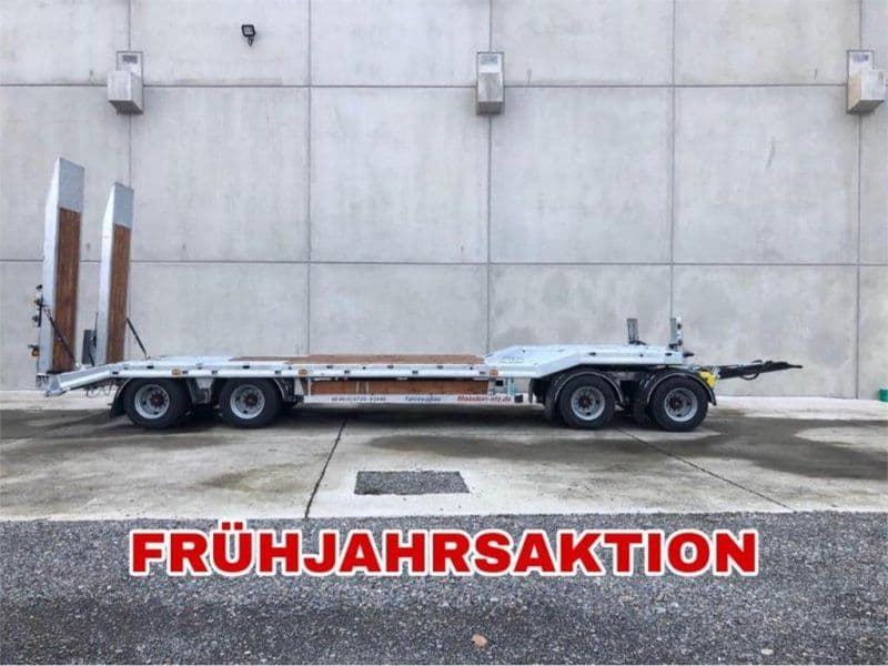 Möslein T 4 VB H1 neuer 4 Achs Tieflader hydraulischen Ra