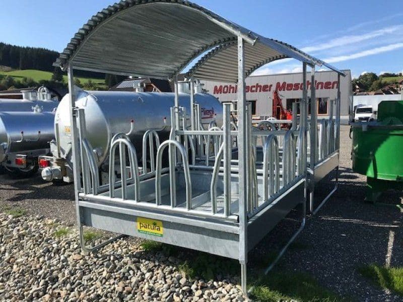 Patura Profi Futterre mit Palisadenfressgitter