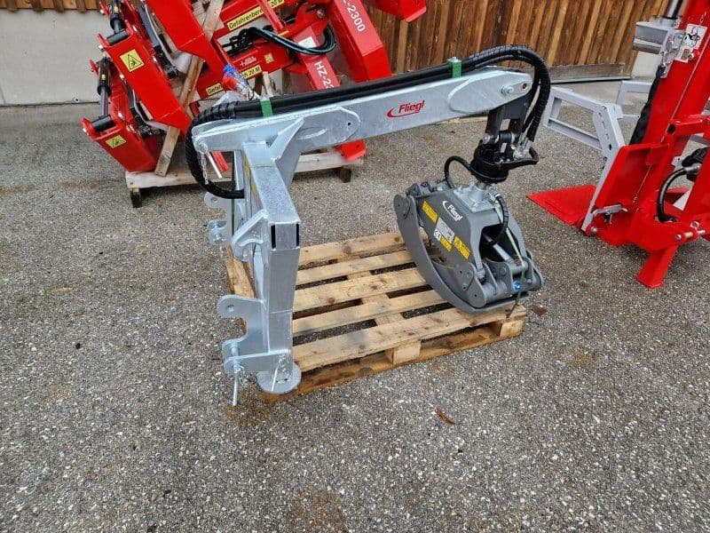 Fliegl Verladezange hydraulisch mit Aufnahmebock »Combi
