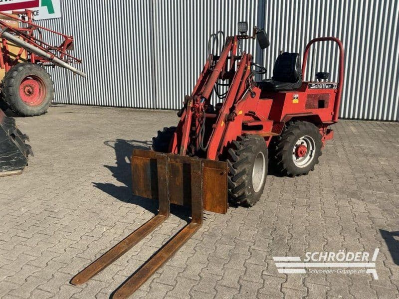 Schäffer 330 + SCHAUFEL + PALETTENGABEL + ZANGE