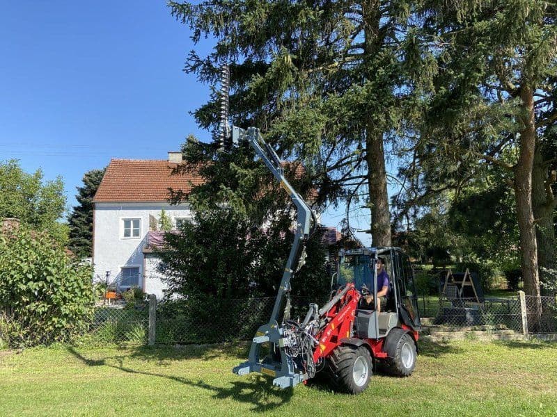Frontoni Spider Ausleger mit Heckenschere