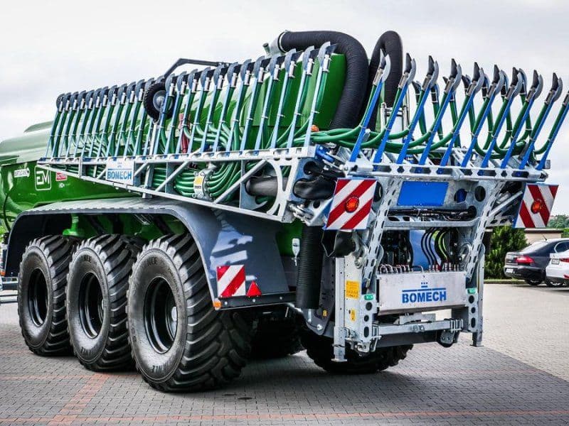 Euromilk Pumpass PX 27000-Tridem-Fendt grün
