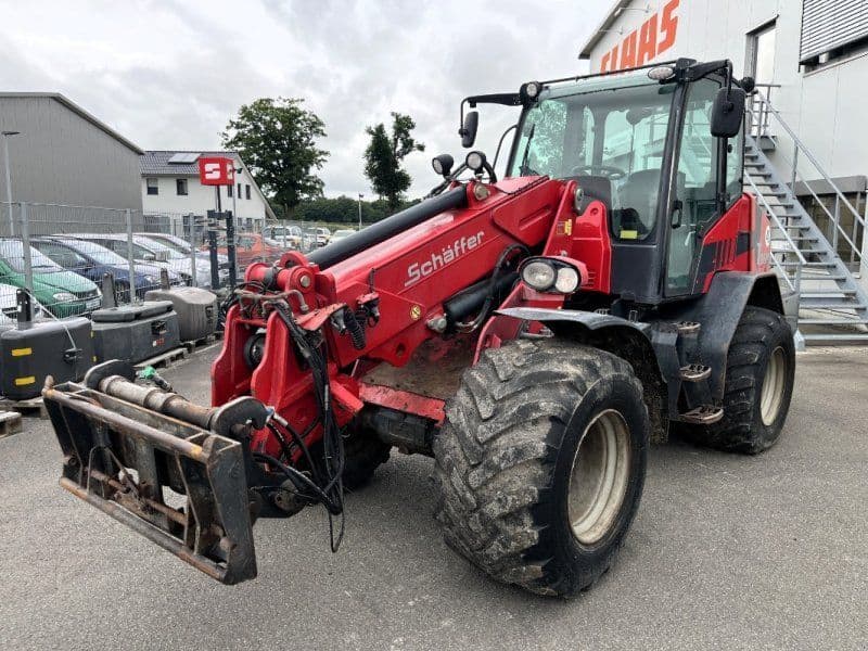 Schäffer 8620 T Teleskopradlader, Klima, 40 km/h