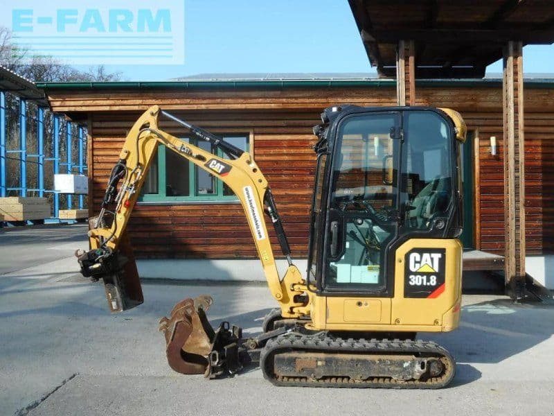 Caterpillar 301.8d ( 1.725kg ) mit powertilt