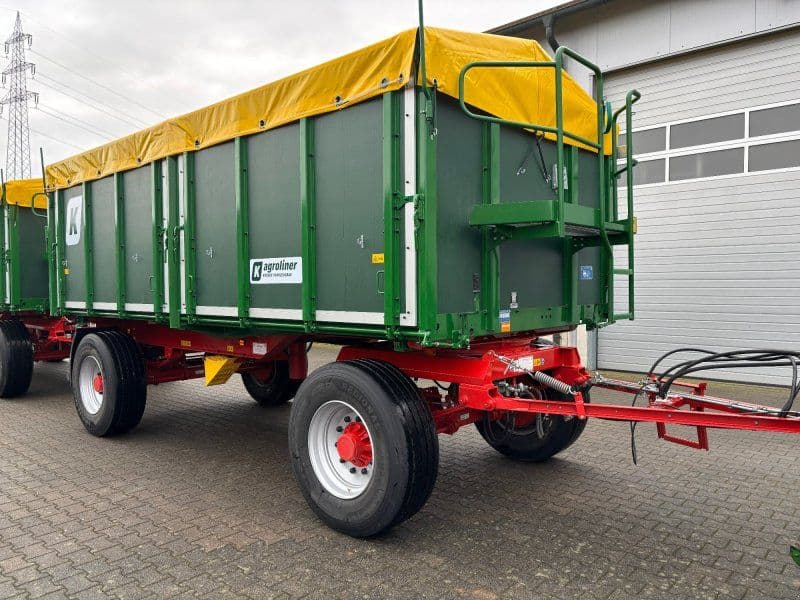 Kröger 18to Kunststoffbordwand ohne Portal Interne Nr. 40753