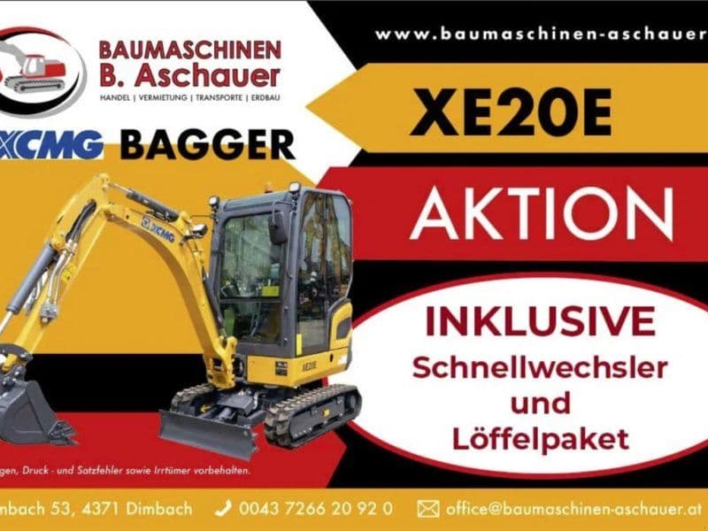 XCMG SET AKTION – XE20E