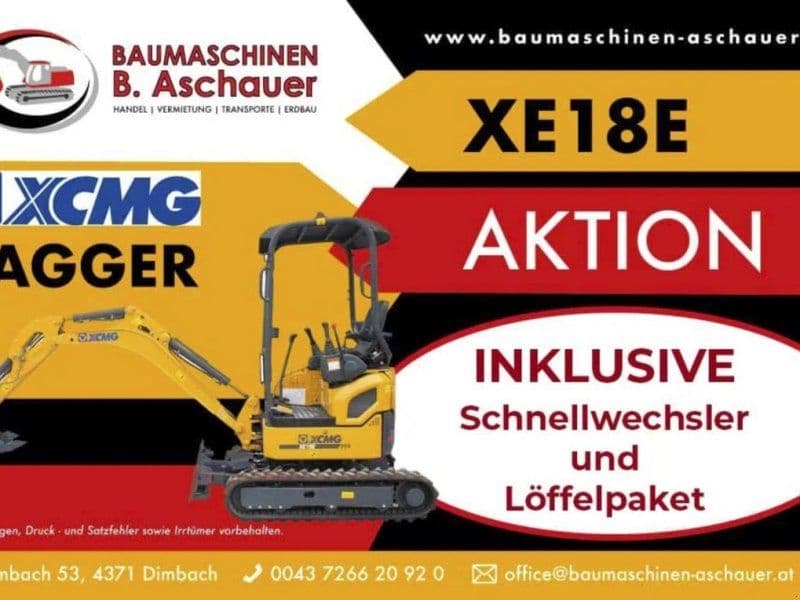XCMG SET AKTION – XE18E