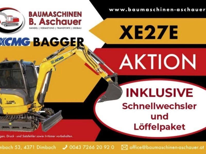 XCMG SET AKTION – XE27E