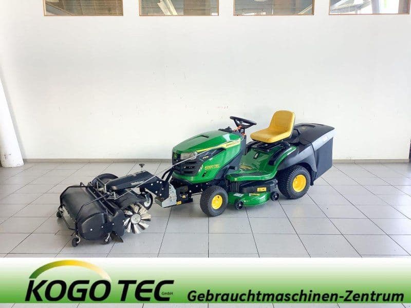 John Deere X167R m. Tielbürger tk520