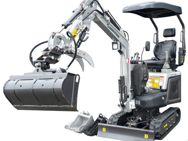 Rhinoceros KS10-8 -Bagger Kompakt, leistungsstark 10 PS | 1 Zylinder