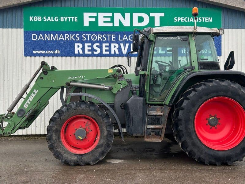 Fendt 712 Vario TMS med Stoll Frontlæsser