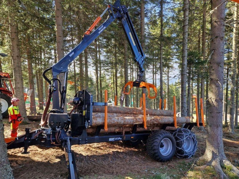 BMF 14T2 Pro/ Kran 850HP