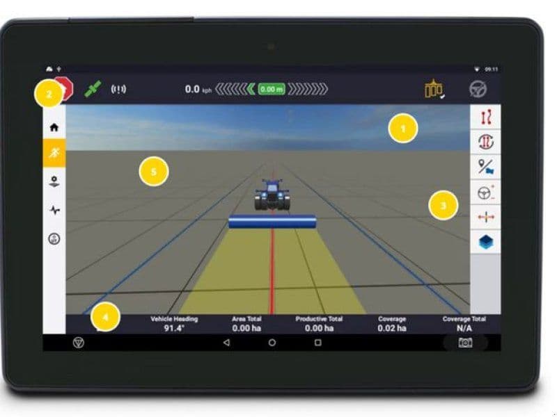 Trimble XCN-1050-Display