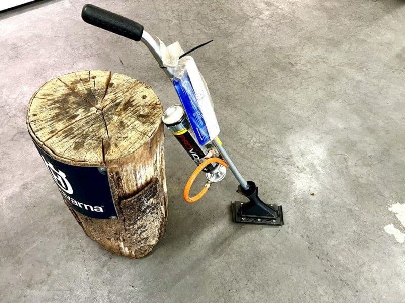 Unkrautvernichter durch Infrarot