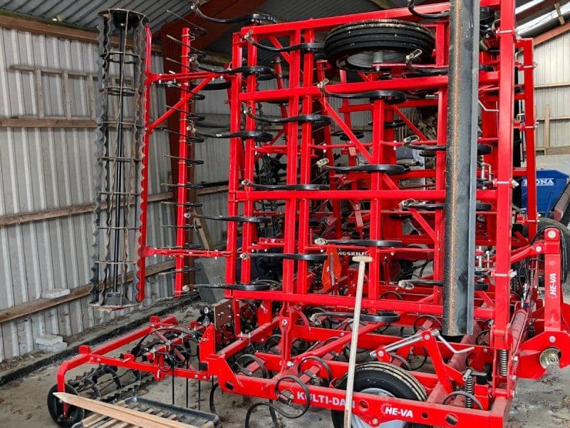 HE-VA Kulti-Dan Såbedsharve 6,4mtr