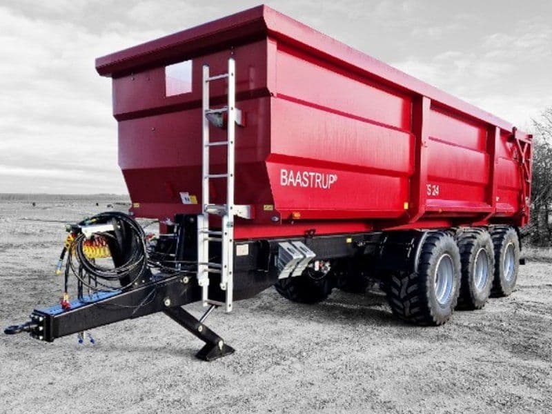 Baastrup 24t CTS 26,5 hjul tempo 40 & nummerplade // luft bremser