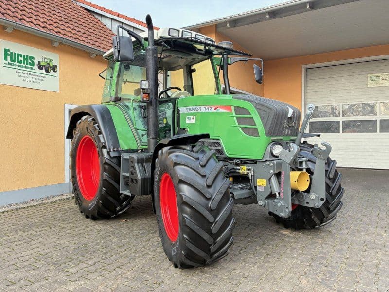 Fendt 312 Vario TMS mit Fronthydraulik, Frontzapfwelle, Deutz Motor