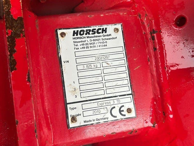 Horsch press 3TD