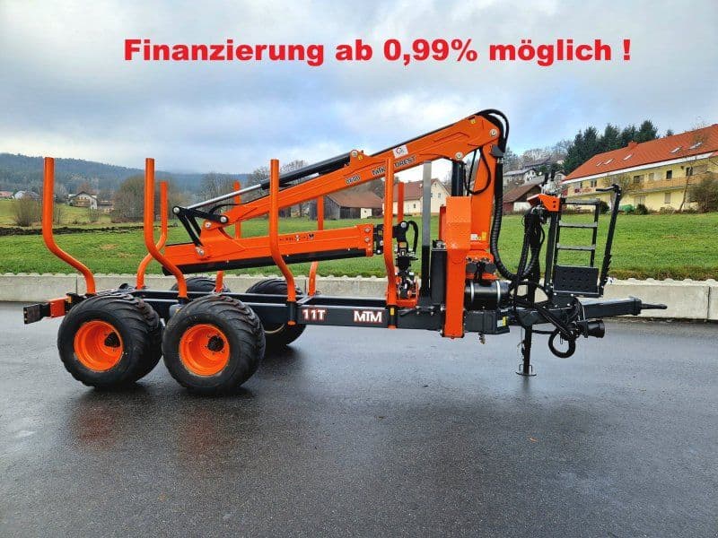 MTM 11T 11to 9,20m Kran Druckluft Dpelrohrrahmen